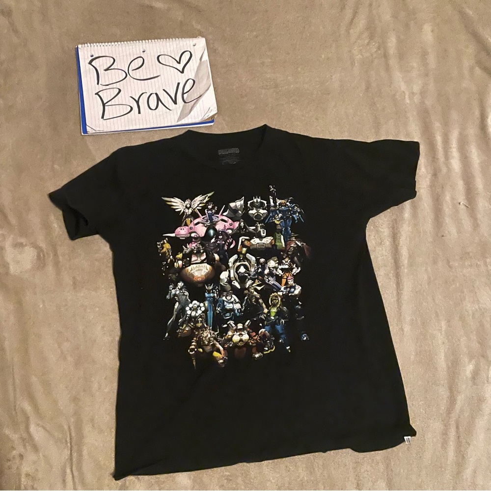 Blizzard ovwr watch graphic tee shirt